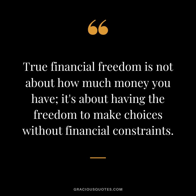 10 Financial Freedom Quotes for Achieving Wealth and Independence