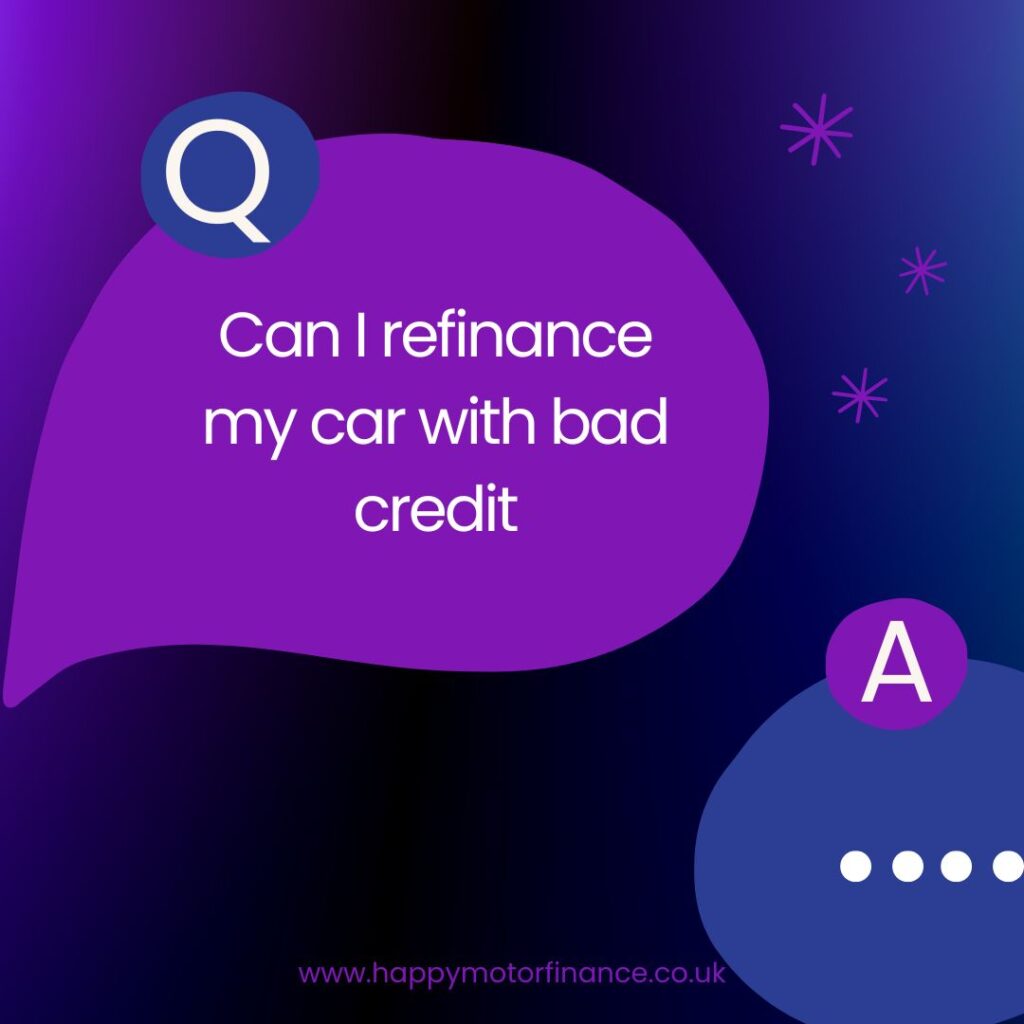 Car Loan Refinancing for Bad Credit
