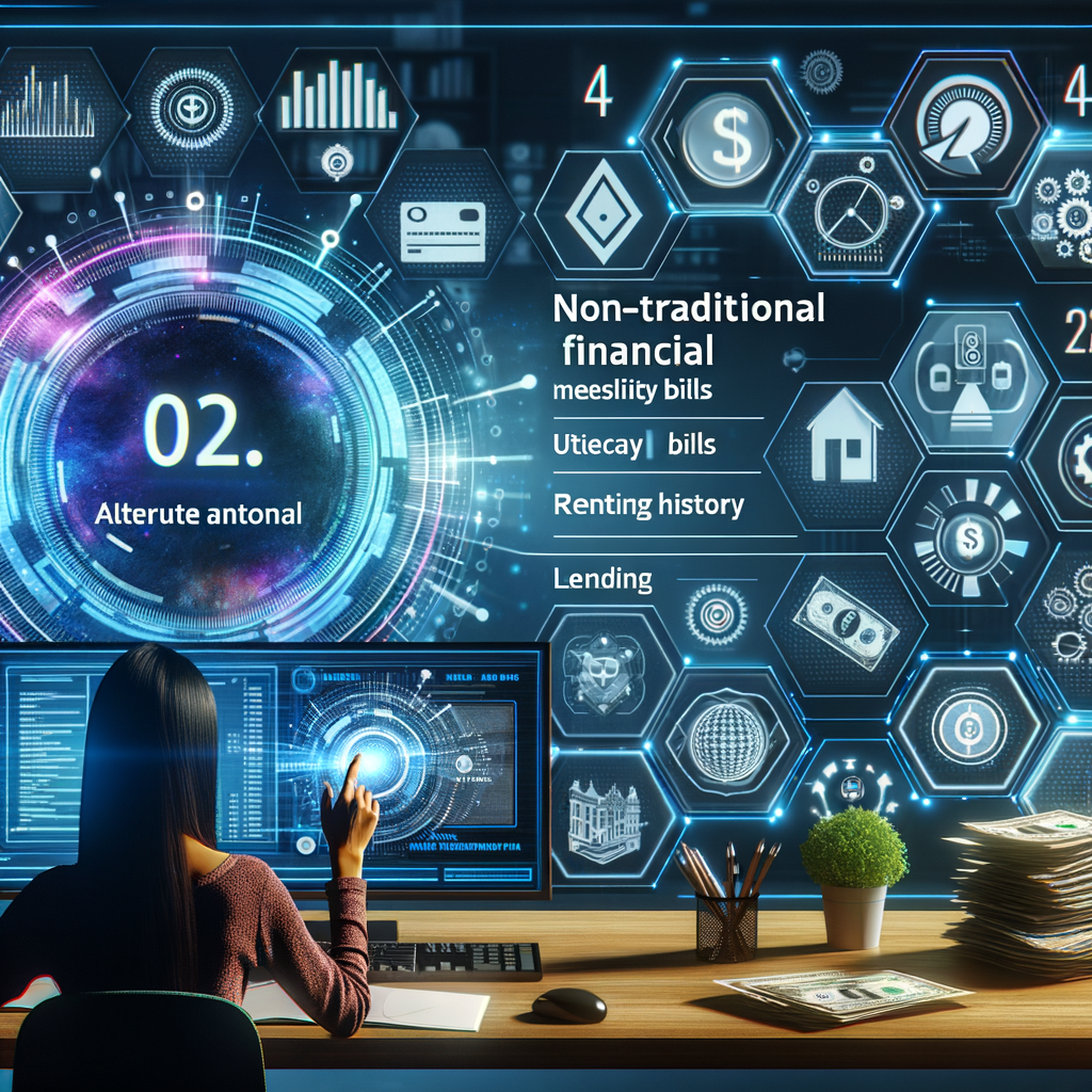 Alternative financial data being used to approve a loan application